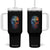 Autism Awareness Cool Puzzle Skull Tumbler With Handle TS09 One Size: 40 oz Black Print Your Wear