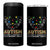 Autism Awareness 4 in 1 Can Cooler Tumbler Skeleton It's Not A Disability It's A Different Ability TS09 One Size: 16 oz Black Print Your Wear