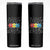 Autism Awareness Puzzle Periodic Table Autistic Skinny Tumbler TS09 Black Print Your Wear