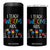 Autism Awareness 4 in 1 Can Cooler Tumbler I Teach Awesome Kids Funny Puzzle Special Education Teacher TS09 One Size: 16 oz Black Print Your Wear