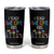 Autism Awareness Tumbler Cup I Teach Awesome Kids Funny Puzzle Special Education Teacher TS09 Black Print Your Wear