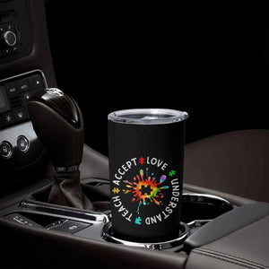 Autism Awareness Tumbler Cup Special Teacher Teach Accept Understand Love TS09 Print Your Wear