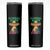 Funny Mexican Illegal Alien Skinny Tumbler TS09 Black Print Your Wear