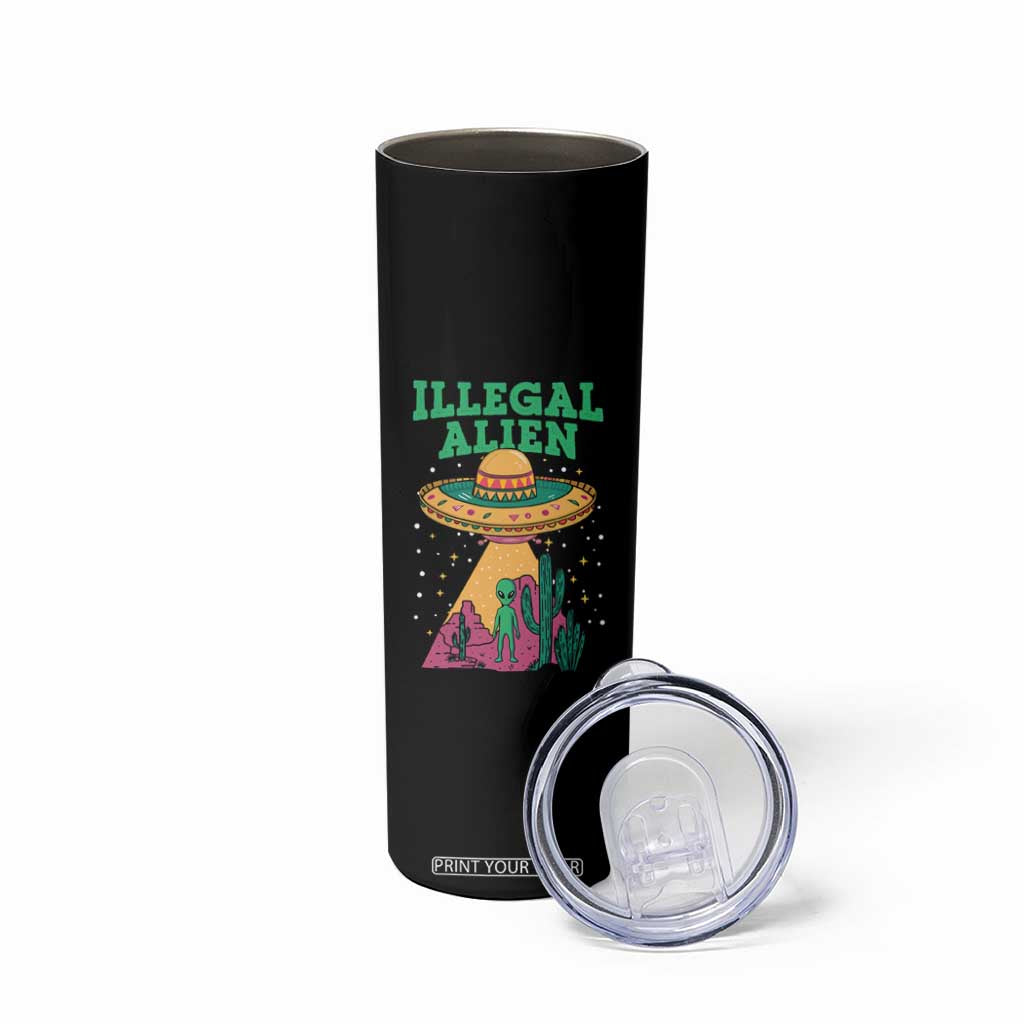 Funny Mexican Illegal Alien Skinny Tumbler TS09 Print Your Wear