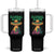 Funny Mexican Illegal Alien Tumbler With Handle TS09 One Size: 40 oz Black Print Your Wear