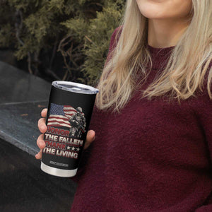 Veteran Tumbler Cup Honor The Fallen Thank The Living Memorial Day TS09 Print Your Wear