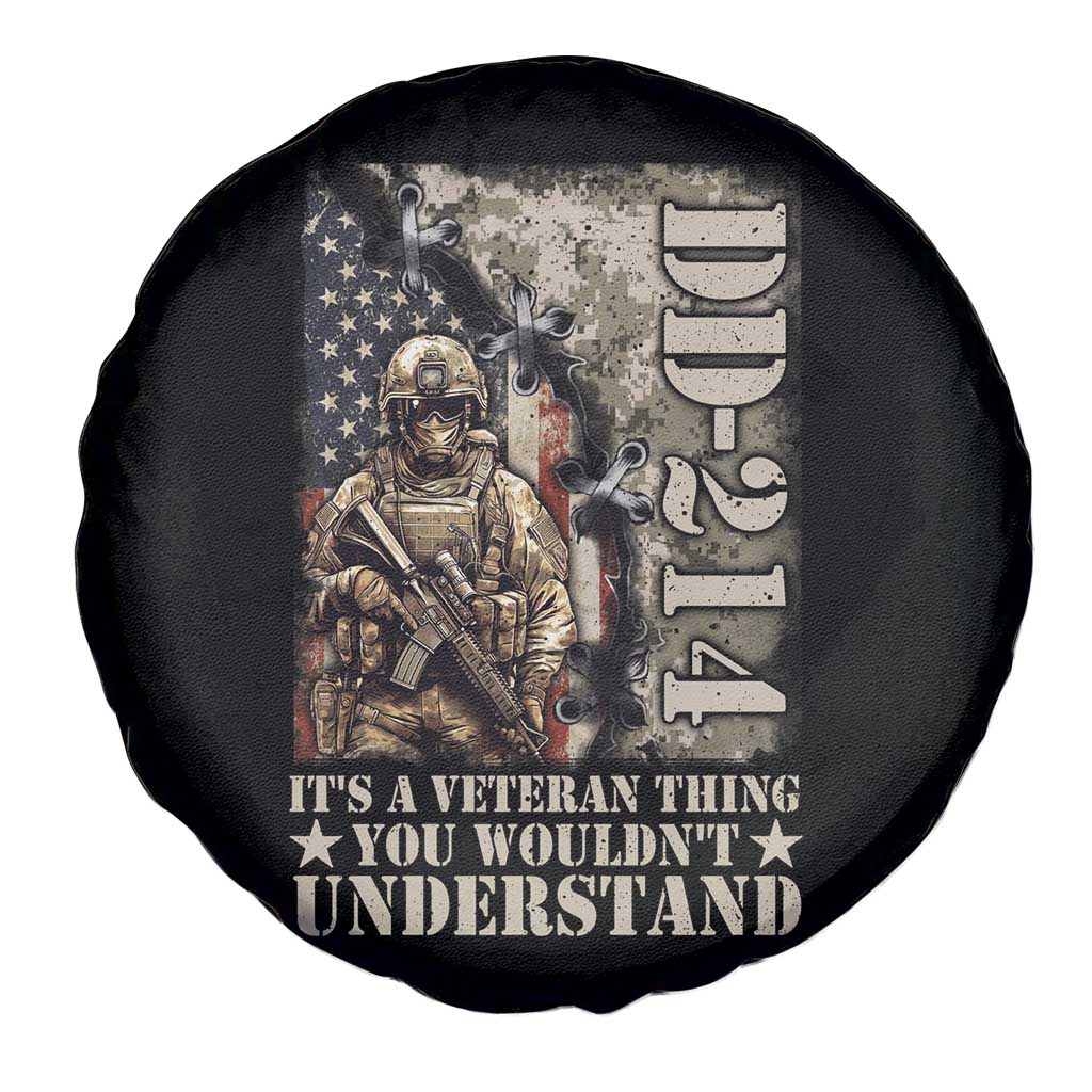 Army Forces Retirement DD-214 Spare Tire Cover It's A Veteran Thing You Wouldn't Understand TS09 Print Your Wear