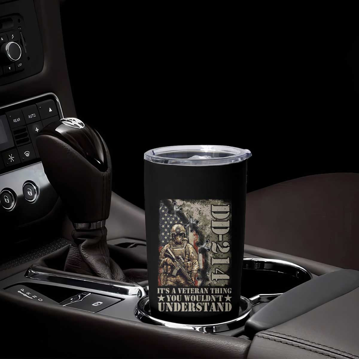 Army Forces Retirement DD-214 Tumbler Cup It's A Veteran Thing You Wouldn't Understand TS09 Print Your Wear