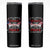 Female Veteran Skinny Tumbler I Am A Woman I'm A Veteran I Have A DD-214 I Walked The Walk Proud To Have Served TS09 Black Print Your Wear