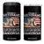 Female Veteran 4 in 1 Can Cooler Tumbler Not Any Less Dangerous Just Beacause No Longer Wear Our Uniform TS09 One Size: 16 oz Black Print Your Wear