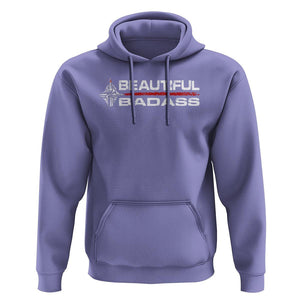 Beautiful Badass Strong Women Female Military Hoodie TS09 Violet Print Your Wear