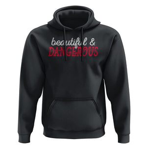 Beautiful Dangerous Strong Women Female Military Hoodie TS09 Black Print Your Wear