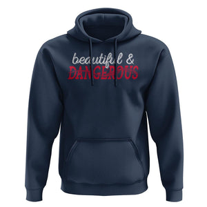 Beautiful Dangerous Strong Women Female Military Hoodie TS09 Navy Print Your Wear
