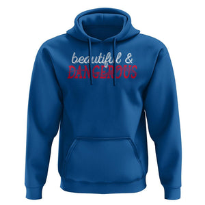 Beautiful Dangerous Strong Women Female Military Hoodie TS09 Royal Blue Print Your Wear