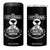 I'm A Veteran And A Cancer Survivor 4 in 1 Can Cooler Tumbler Don't Underestimate Me Chemotherapy Warrior TS09 One Size: 16 oz Black Print Your Wear