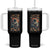 Funny US Space Force Army Astronaut Tumbler With Handle TS09 One Size: 40 oz Black Print Your Wear