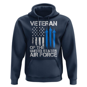 Veteran Of The United States Air Force Hoodie TS09 Navy Print Your Wear