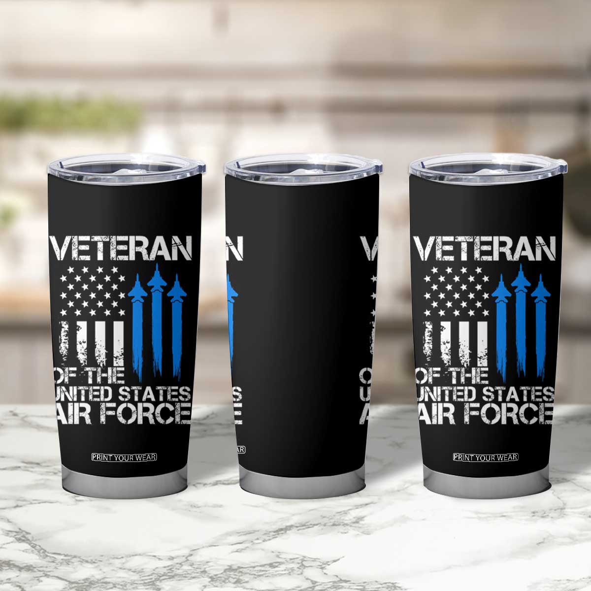 Veteran Of The United States Air Force Tumbler Cup TS09 Print Your Wear