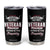 Grumpy Old Navy Veteran Tumbler Cup My Level Of Sarcasm Depends On Your Level Of Stupidity TS09 Black Print Your Wear
