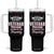 Grumpy Old Navy Veteran Tumbler With Handle My Level Of Sarcasm Depends On Your Level Of Stupidity TS09 One Size: 40 oz Black Print Your Wear