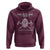 Funny Firefighter Hoodie I'm Here To Save Your Kitty Professional Fireman TS09 Maroon Print Your Wear