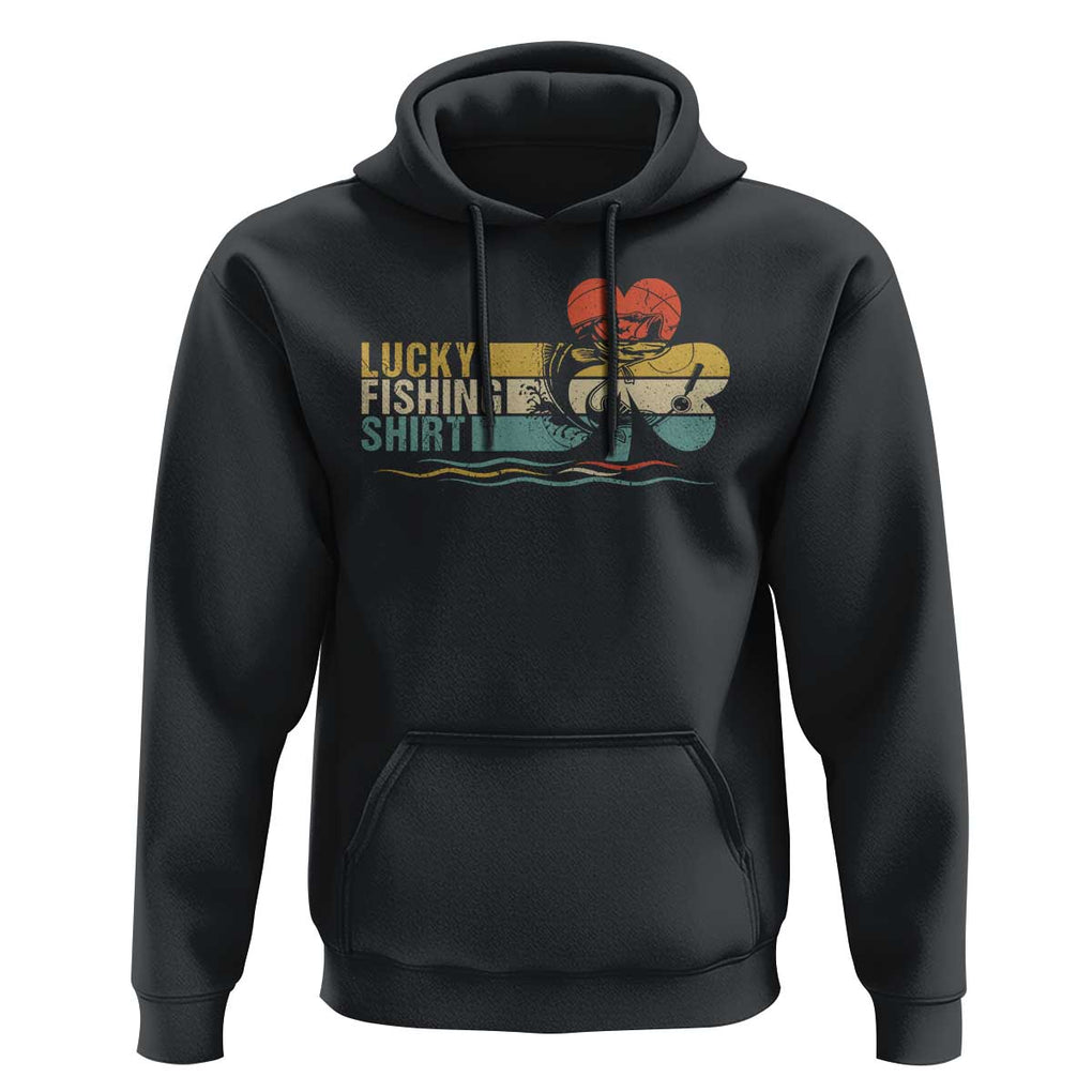 Funny Lucky Fishing Hoodie Do Not Wash Retro Fisherman TS09 Black Print Your Wear