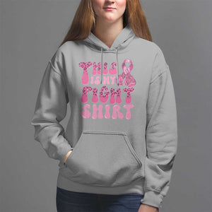 Breast Cancer Hoodie This Is My Fight Warrior Boxing Gloves TS09 Sport Gray Print Your Wear