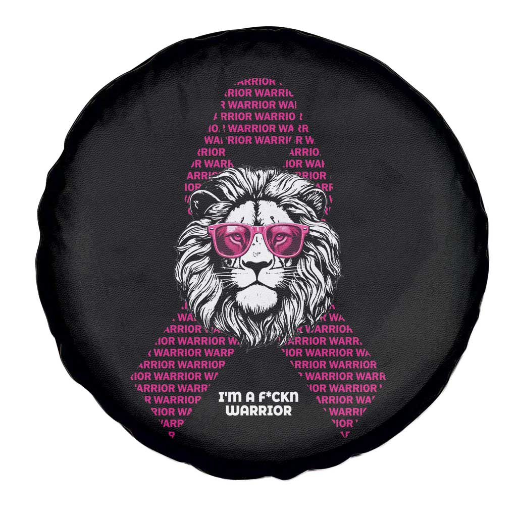 Pink Breast Cancer Spare Tire Cover This Is My Fight Pink Lion Warrior TS09 Print Your Wear