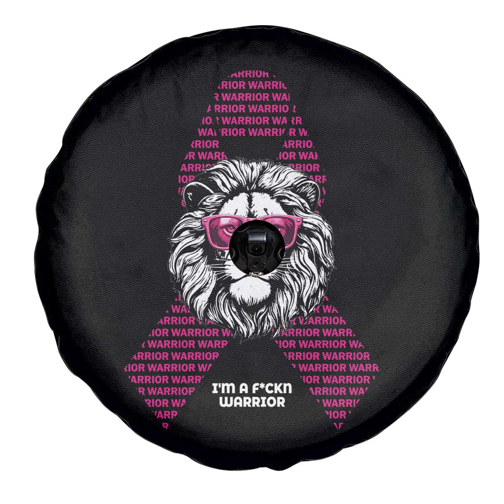 Pink Breast Cancer Spare Tire Cover This Is My Fight Pink Lion Warrior TS09 Print Your Wear