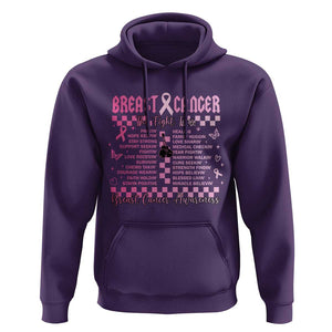 Breast Cancer The Fight Tour Hoodie TS09 Purple Print Your Wear