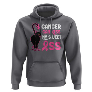 Funny Breast Cancer Hoodie Cancer Can Kiss My Sweet Ass Cool Cat TS09 Charcoal Print Your Wear