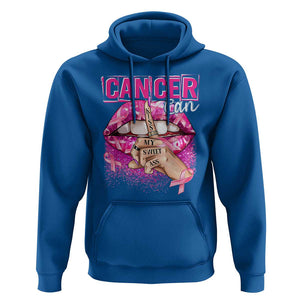 Breast Cancer Hoodie Cancer Can Kiss My Sweet Ass TS09 Royal Blue Print Your Wear