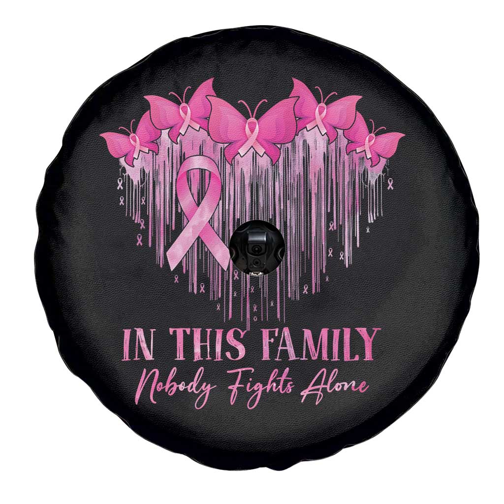 Breast Cancer Spare Tire Cover In This Family Nobody Fights Alone TS09 Print Your Wear