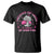 Breast Cancer Childless Cat Lady T Shirt In October We Wear Pink TS09 Black Print Your Wear