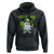Halloween Pickleball Hoodie Pickle Boo Cute Ghost TS09 Black Print Your Wear