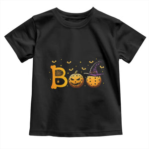 Halloween Pickleball Baby Shirt Boo Pickle Ball Witch Pumpkin TS09 Black Print Your Wear