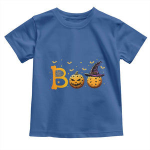 Halloween Pickleball Baby Shirt Boo Pickle Ball Witch Pumpkin TS09 Royal Blue Print Your Wear