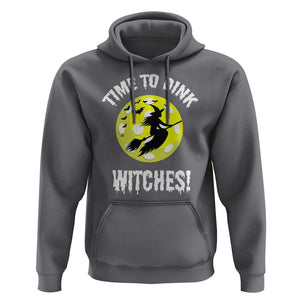Halloween Pickleball Hoodie Time To Dink Witches TS09 Charcoal Print Your Wear
