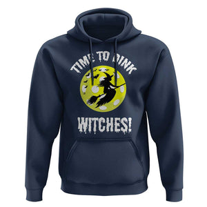 Halloween Pickleball Hoodie Time To Dink Witches TS09 Navy Print Your Wear