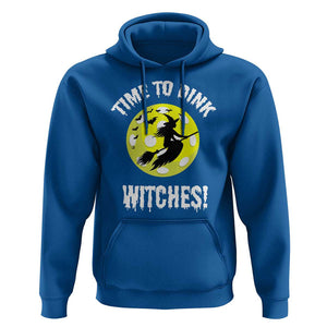 Halloween Pickleball Hoodie Time To Dink Witches TS09 Royal Blue Print Your Wear