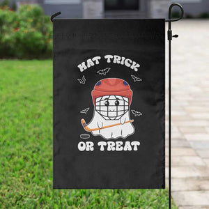 Halloween Hockey Garden Flag Hat Trick Or Treat Ghost Player TS09 Print Your Wear