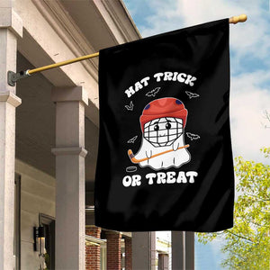 Halloween Hockey Garden Flag Hat Trick Or Treat Ghost Player TS09 Print Your Wear