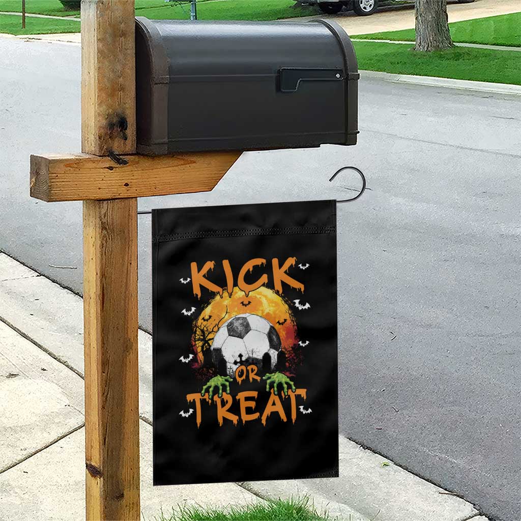 Halloween Soccer Garden Flag Kick Or Treat Spooky Season TS09 Print Your Wear