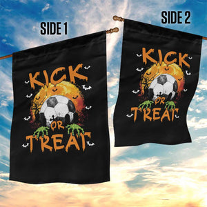 Halloween Soccer Garden Flag Kick Or Treat Spooky Season TS09 Print Your Wear