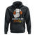 Halloween Gymer Hoodie Working On My Booty Funny Ghost TS09 Black Print Your Wear