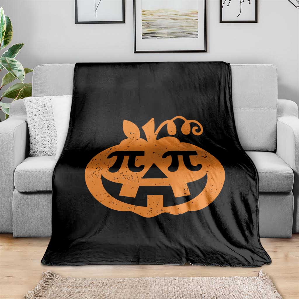 Halloween Math Teacher Pi Pumpkin Throw Blanket TS09 Print Your Wear