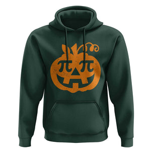 Halloween Math Teacher Pi Pumpkin Hoodie TS09 Dark Forest Green Print Your Wear