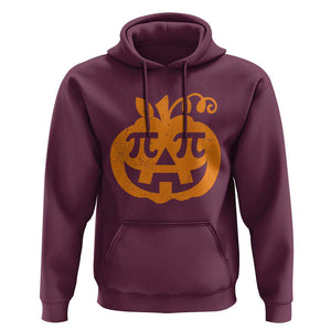 Halloween Math Teacher Pi Pumpkin Hoodie TS09 Maroon Print Your Wear