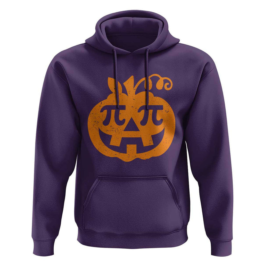 Halloween Math Teacher Pi Pumpkin Hoodie TS09 Purple Print Your Wear