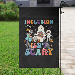 Special Teacher Halloween Garden Flag Inclusion Isn't Scary TS09 Print Your Wear